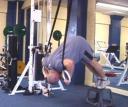 Ring “Tent” Pushup (DOWN position)
